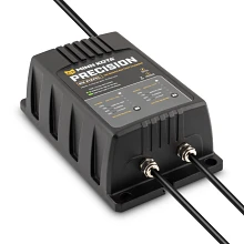 Precision On-Board 2  bank x 6  amp Battery Charger shown at angle