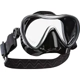 Synergy 2 Trufit Dive Mask, w/Comfort Strap, Black/Silver