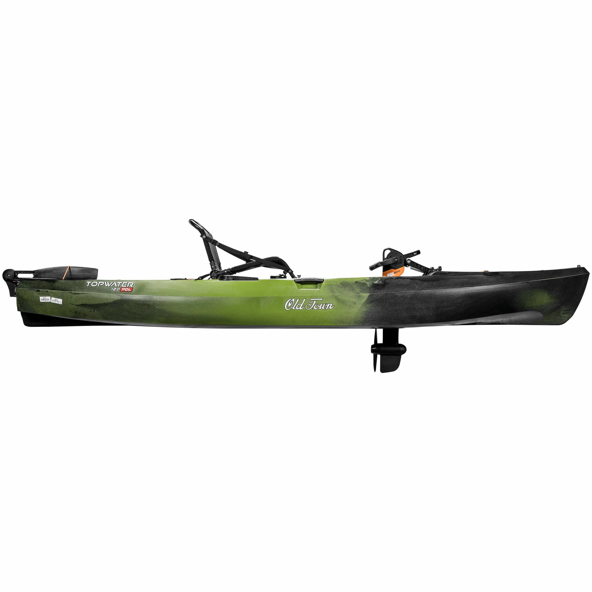 Multiple Colors Available Old Town Topwater PDL Pedal Kayak w/FREE Paddle 
