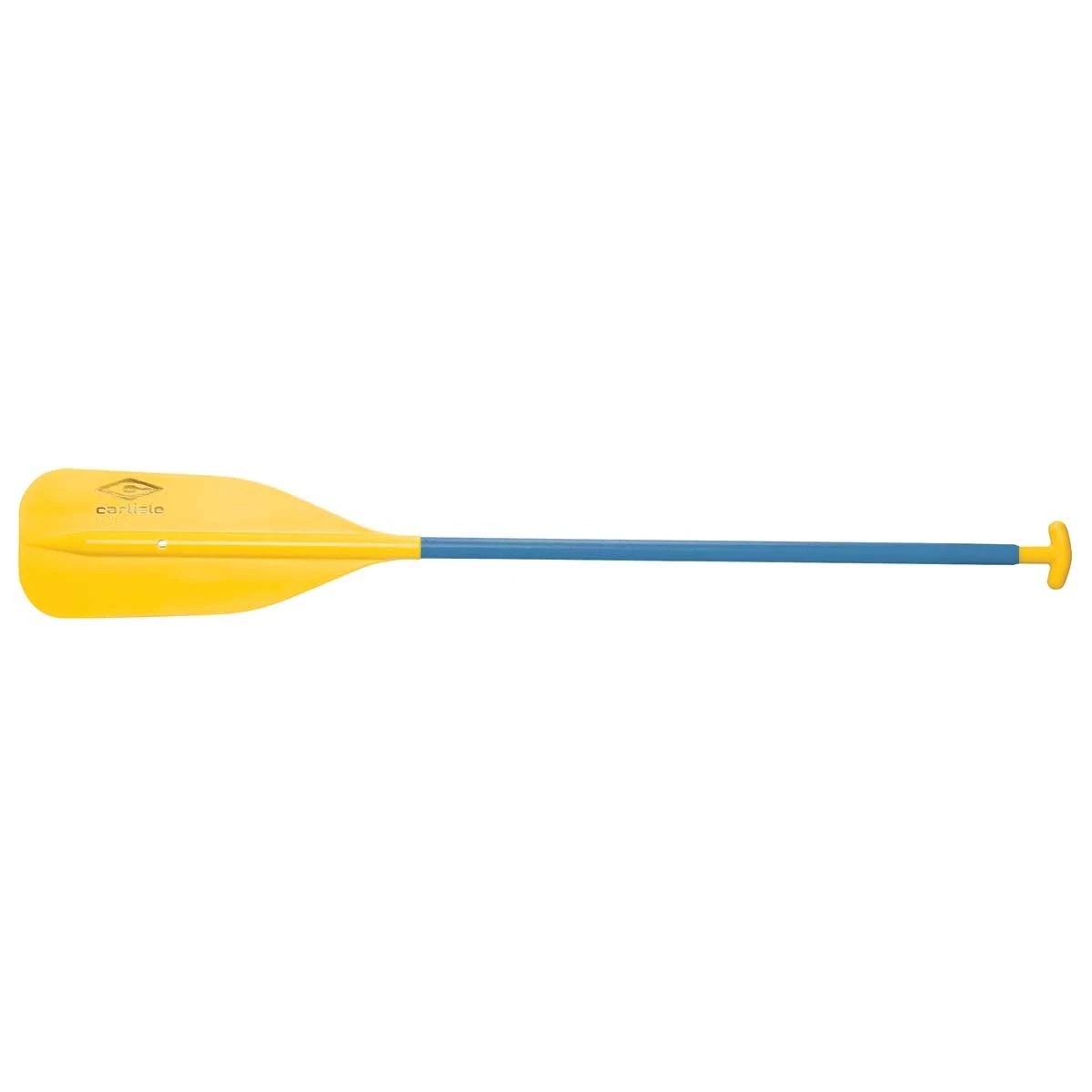Standard T-Grip Canoe Paddle - Yellow/Blue