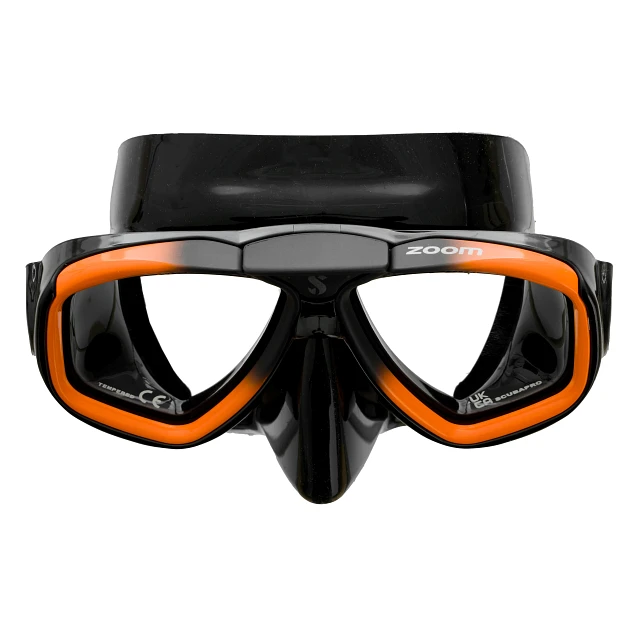 Zoom Dive Mask, Orange/Black