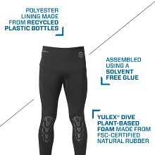 Everflex YULEX® Dive Pants, Men, 3mm