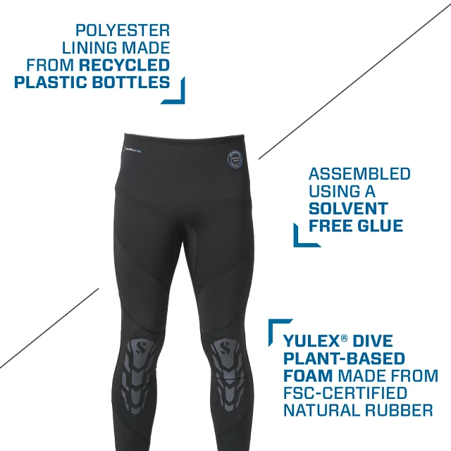 Everflex YULEX® Dive Pants, Men, 3mm, 3XL - SCUBAPRO Everflex YULEX® Dive Pants, Men, 3mm, 3XL - SCUBAPRO