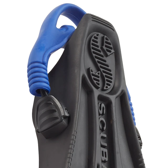 25.743.150, GO Travel Fin, Black w/Blue Strap, XS-S