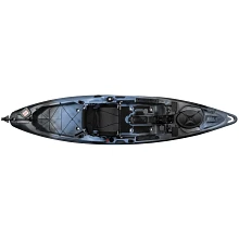 Top Down View of Sportsman BigWater ePDL+ 132 - Steel Camo