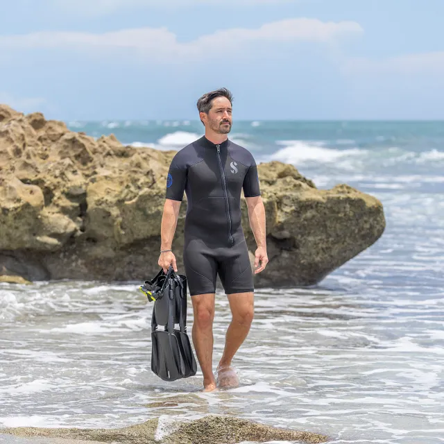 Oneflex Shorty, Short Sleeve, Men, 2.5 mm