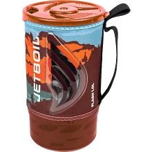 Packed Jetboil Flash 1.0L Mountainscape Fast Boil System