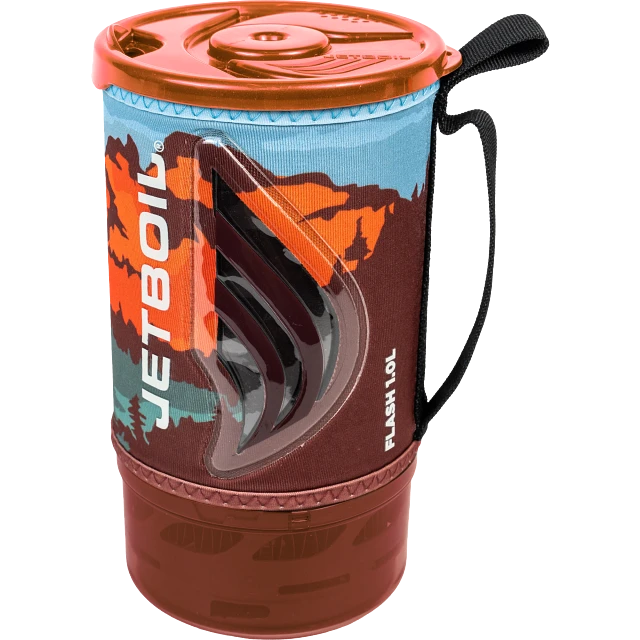 Packed Jetboil Flash 1.0L Mountainscape Fast Boil System