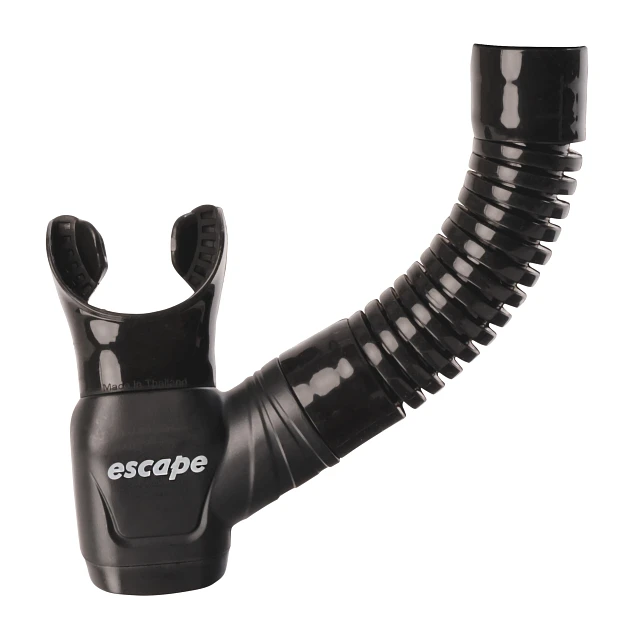 Escape Semi-Dry Snorkel, Orange - SCUBAPRO Escape Semi-Dry Snorkel, Orange - SCUBAPRO