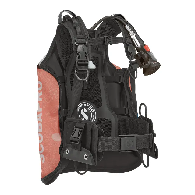Navigator Lite BCD, w/ AIR2, Coral - Right View