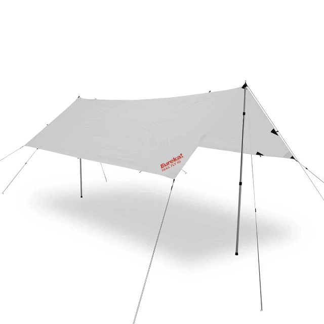 Trail Fly 10 pitch configuration option for shade. Poles sold separately.