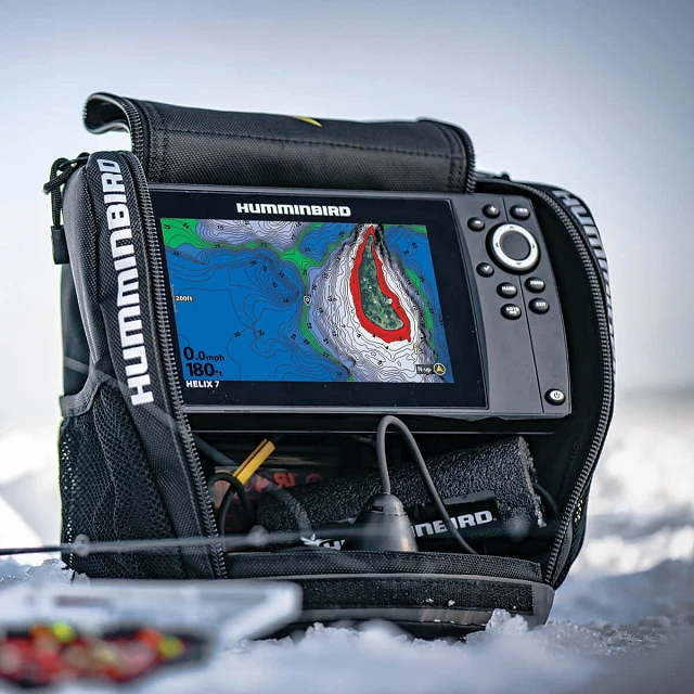 How To Set Up a Humminbird Helix 5 or 7 for Ice Fishing. My