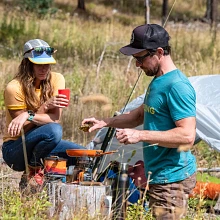 Camp cooking with the Summit Skillet