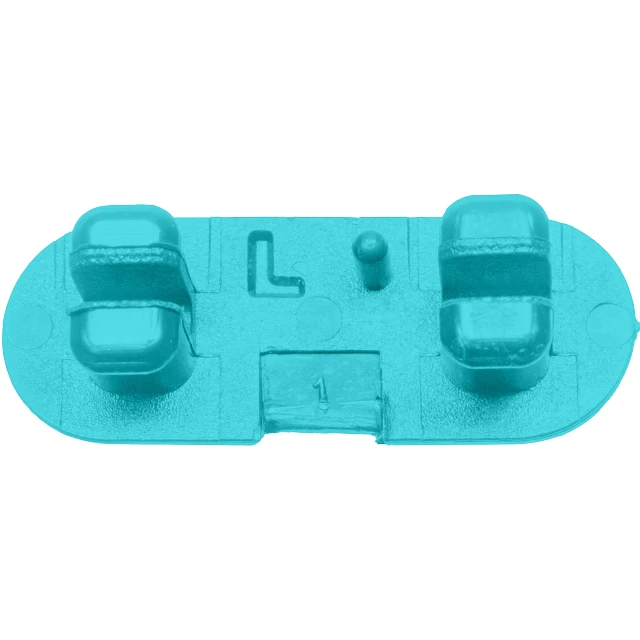 Modular Fin System Lock Plate Set, Turquoise