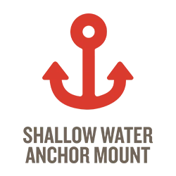Shallow Water Anchor Mount