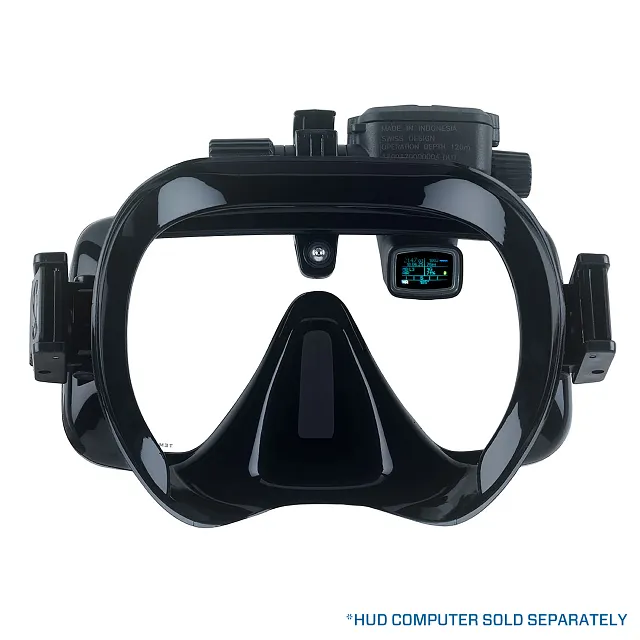 Galileo HUD Hands-Free Computer Frameless Mask, Black