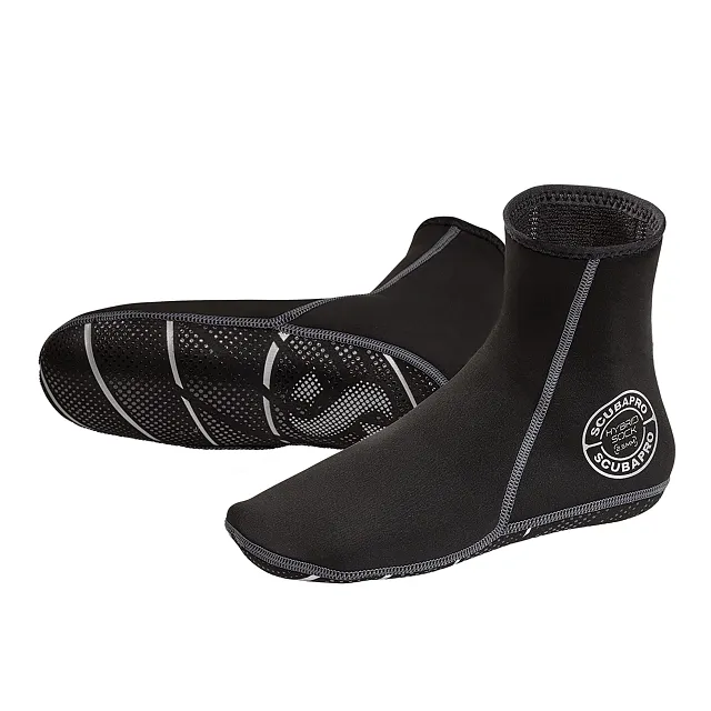 Hybrid Sock, 2.5mm - Left and Bottom VIews