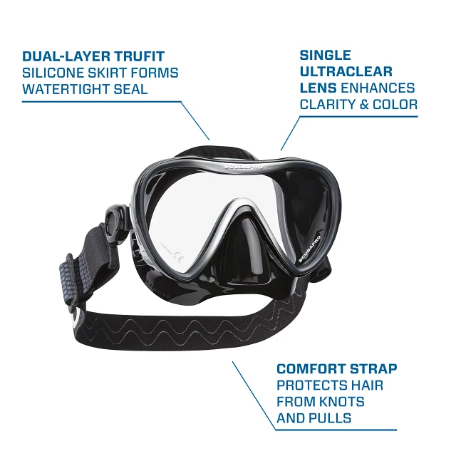 Synergy 2 Trufit Dive Mask, w/Comfort Strap - SCUBAPRO Synergy 2 Trufit Dive Mask, w/Comfort Strap - SCUBAPRO