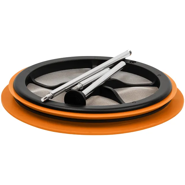 All parts included in Jetboil Grande Coffee Press 2.0 including two gaskets