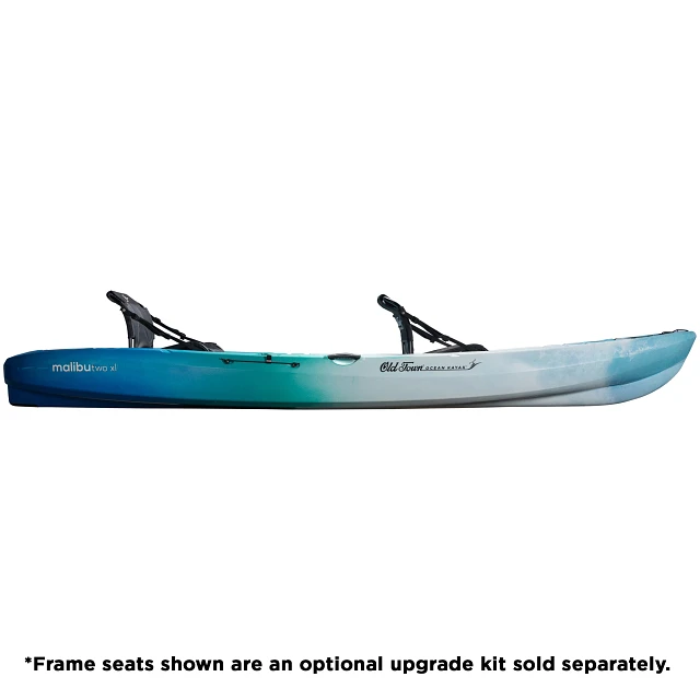 Old Town Ocean Kayak Malibu Two XL Horizon Recreational Kayak - Side View with Malibu Seat Upgrade