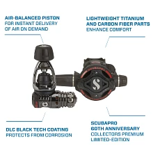 MK25 EVO/S620Ti Dive Regulator System, 60th Anniversary Edition