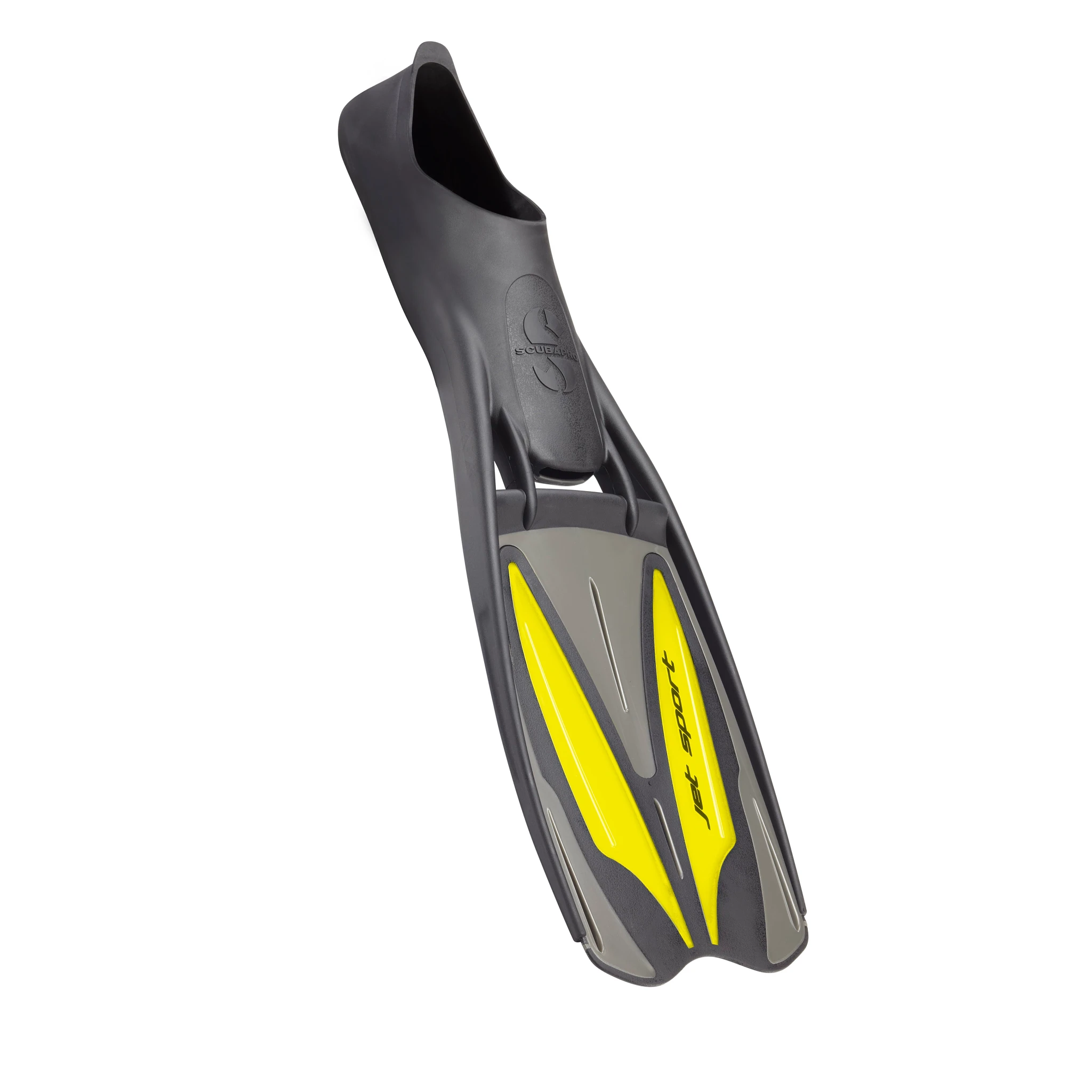 Jet Sport Fin, Full Foot, Yellow, L - SCUBAPRO