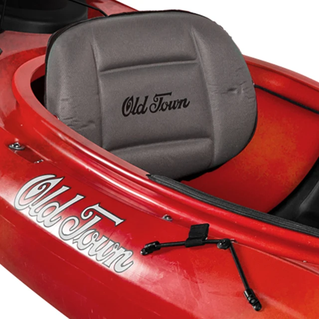 Comfort seat and paddle keeper on the Old town Heron 9XT/11XT kayaks