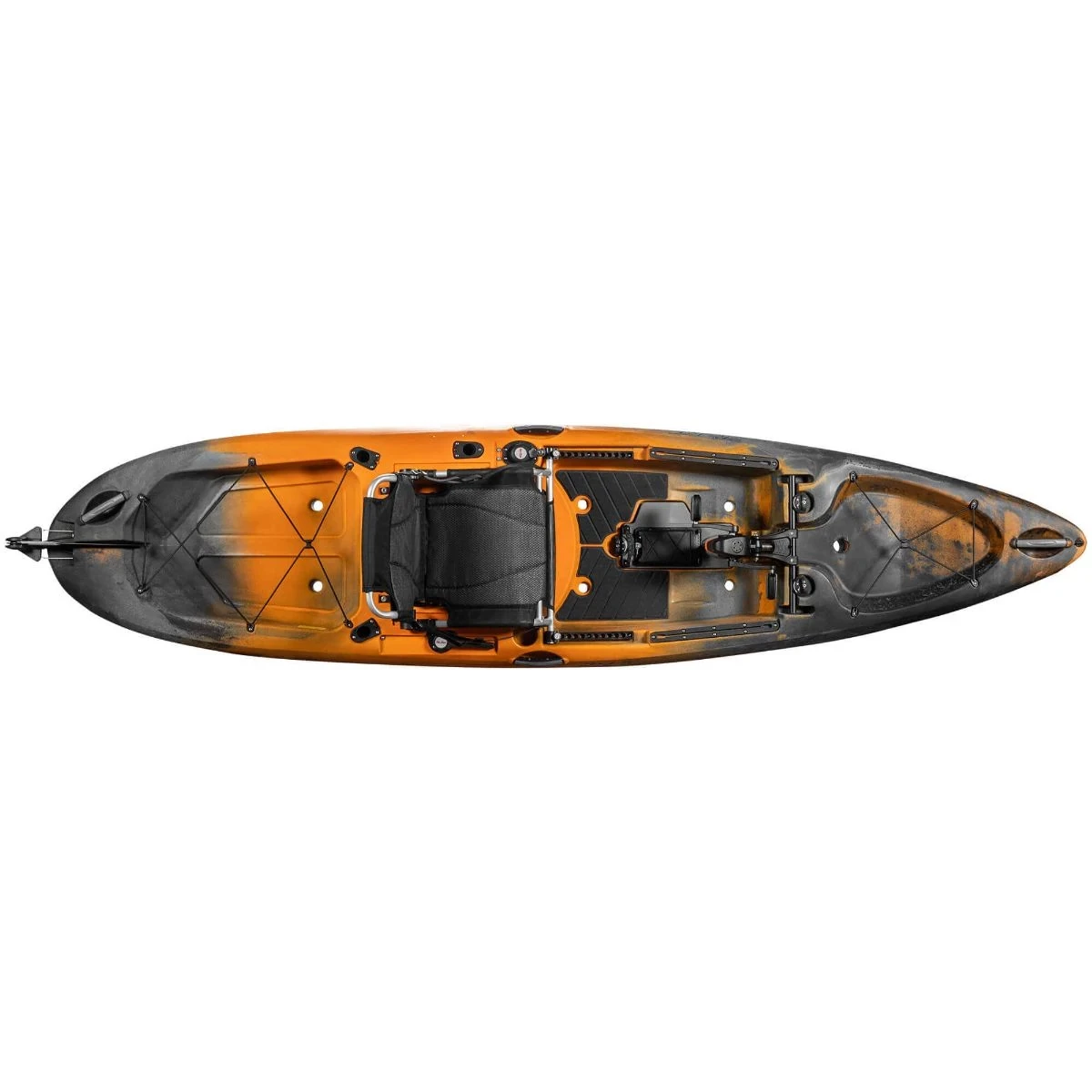 Old Town Sportsman Salty PDL 120 - Ember Camo - Top View