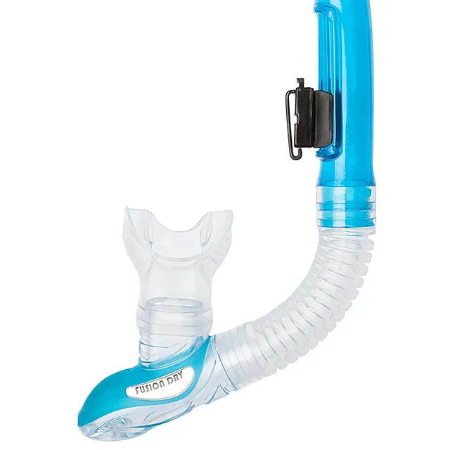 Fusion Dry Snorkel, Aqua