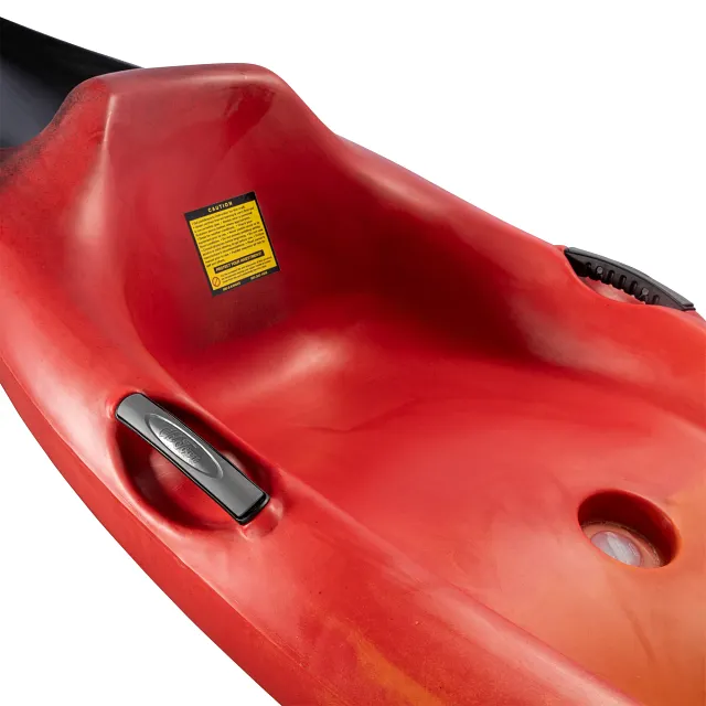 Molded-in seat on Old Town Breeze