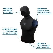 Everflex YULEX® Dive Hooded Vest, Men, 5/3mm