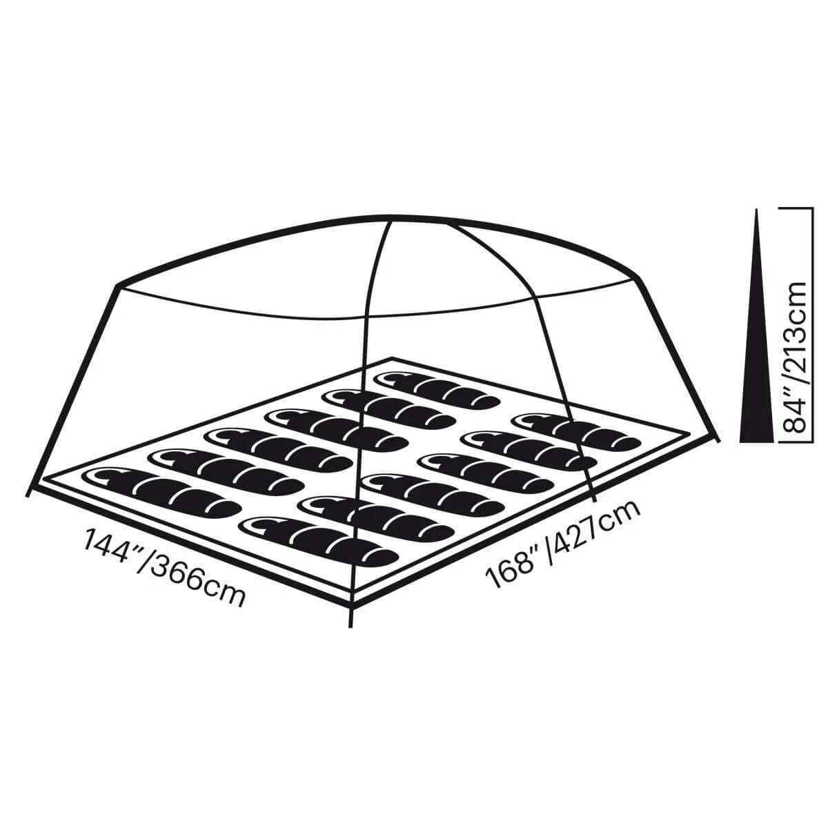 Copper Canyon LX 12 Person Tent Eureka!