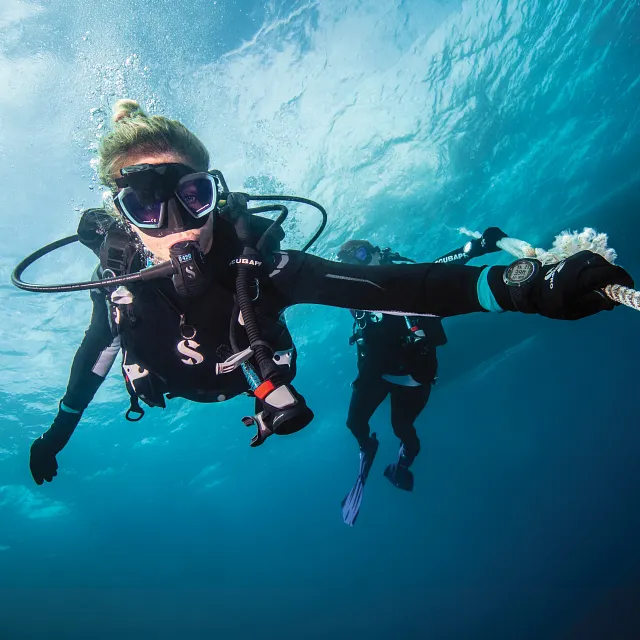 Seamless Dive Glove, 1.5mm - Diver Ascent Rope