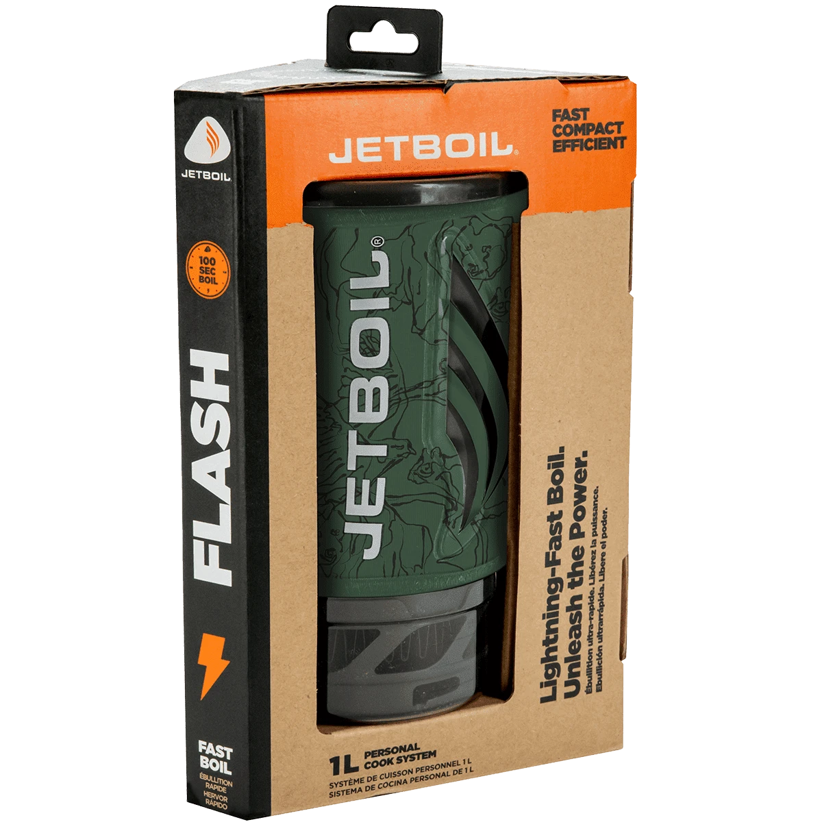 Jetboil Wild Flash Cooking System in packaging