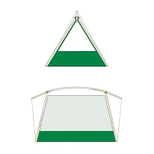 Timberline 4 tent spec diagram