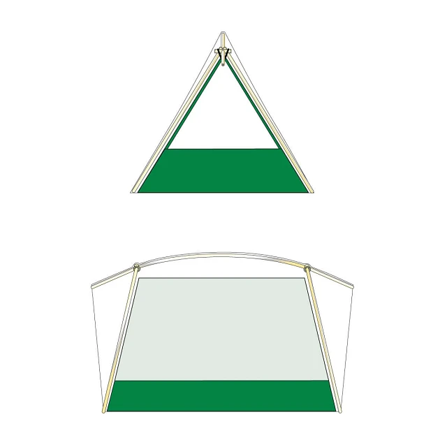 Timberline 4 tent spec diagram