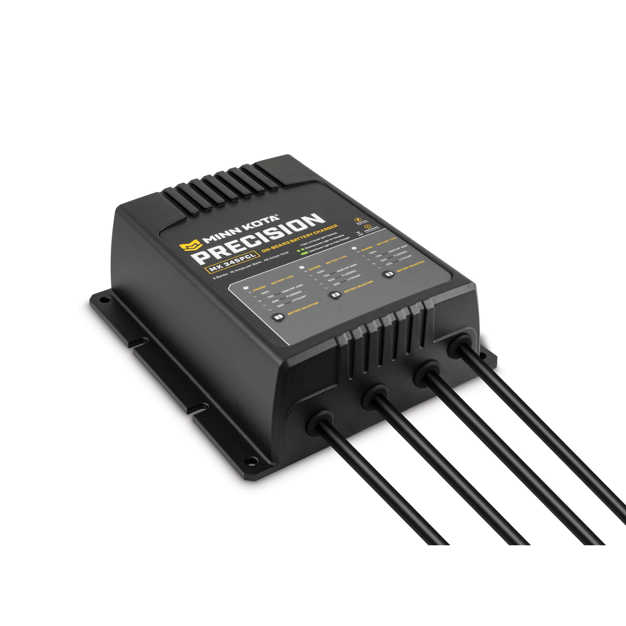 Precision Charger MK 550 PCL - 5 bank x 10 amps - Minn Kota