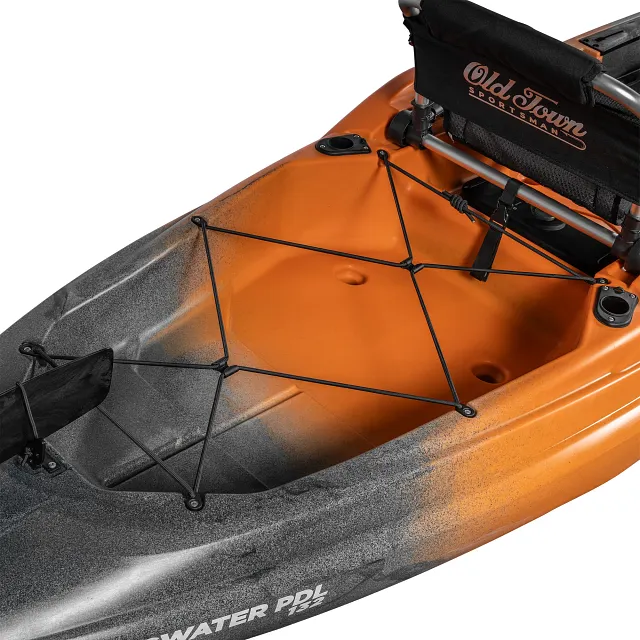 Stern tankwell on the Old Town Sportsman BigWater PDL 132