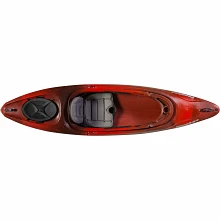 Top View of Vapor 10XT Sit Inside Kayak - Black Cherry