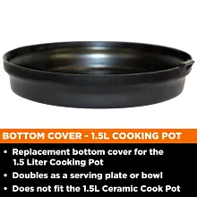 Bottom Cover - 1.5L Pot - Detail 01