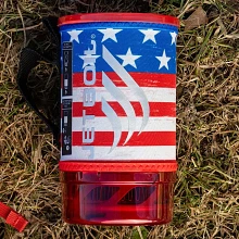 Flat image of the Jetboil Flash Cooking System - Patriotic