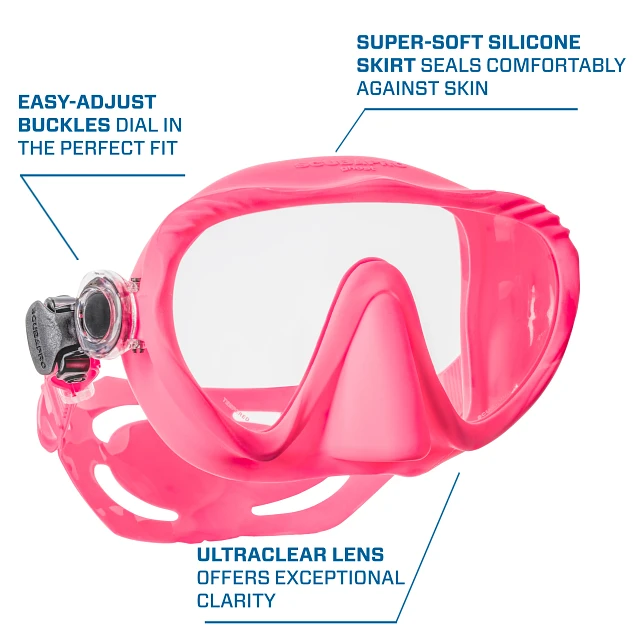 Ghost Dive Mask, Pink