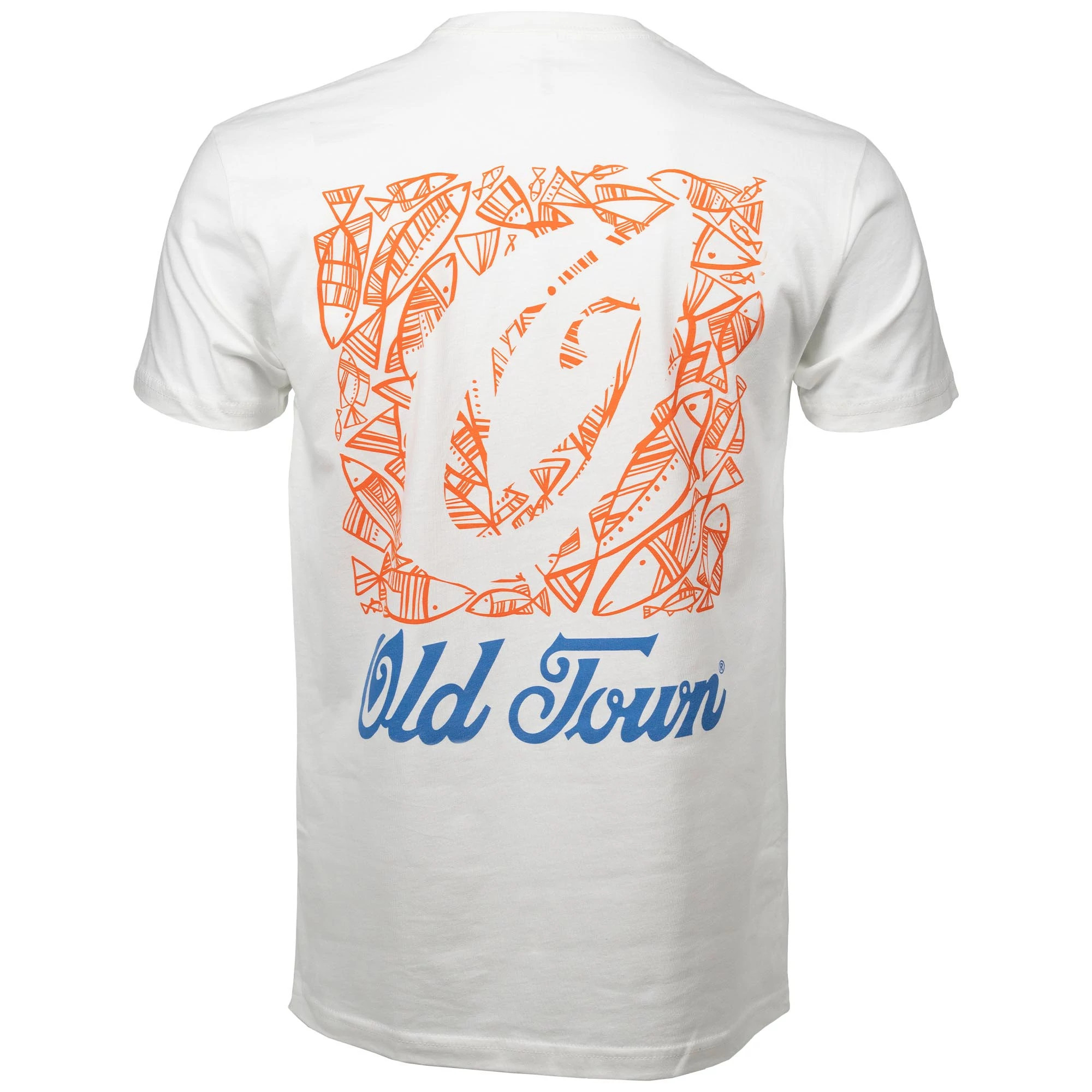 Old Town Sportsman Fish Pattern T-Shirt 2XL - Old Town