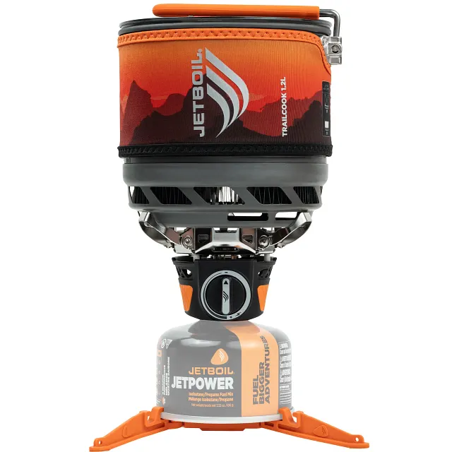 Fully assembled Jetboil TrailCook 1.2L Precision Cook System